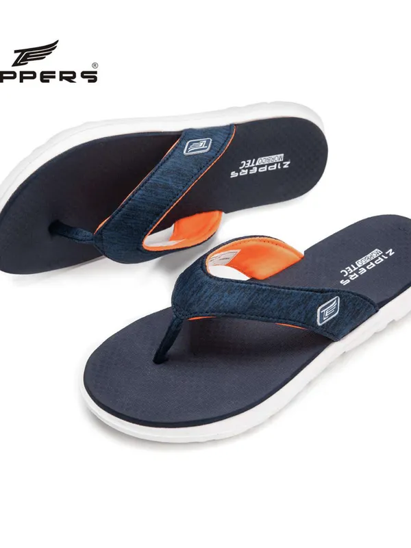 Zippers Women V-Strap Slippers