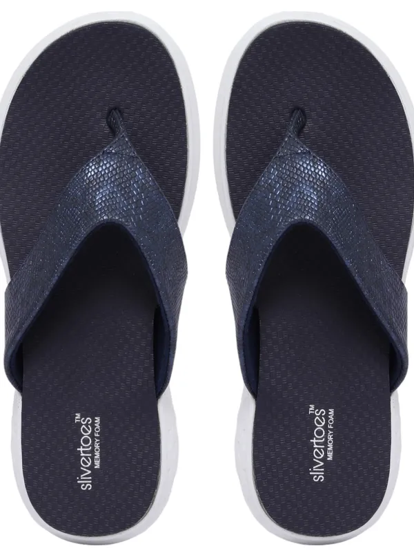 Slivertoes Women V-Strap Flipflops