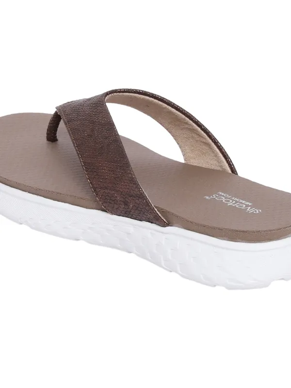 Slivertoes Women V-Strap Flipflops