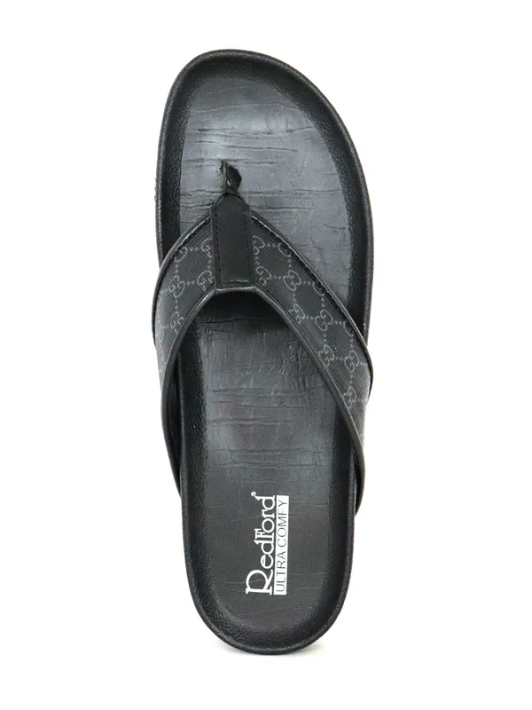 Redford Men Black Sandals