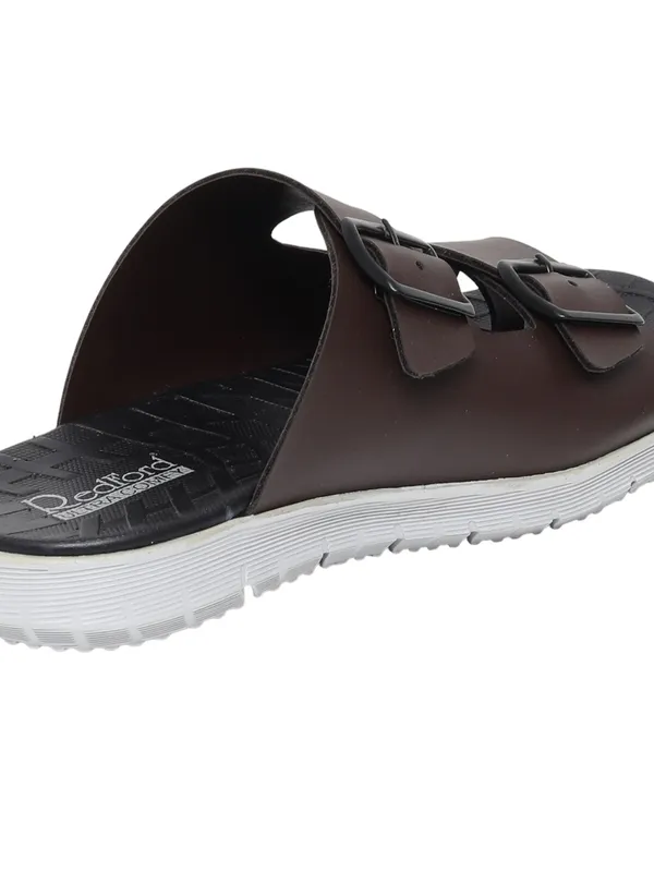 Redford Men Buckle Strap Flip-Flops