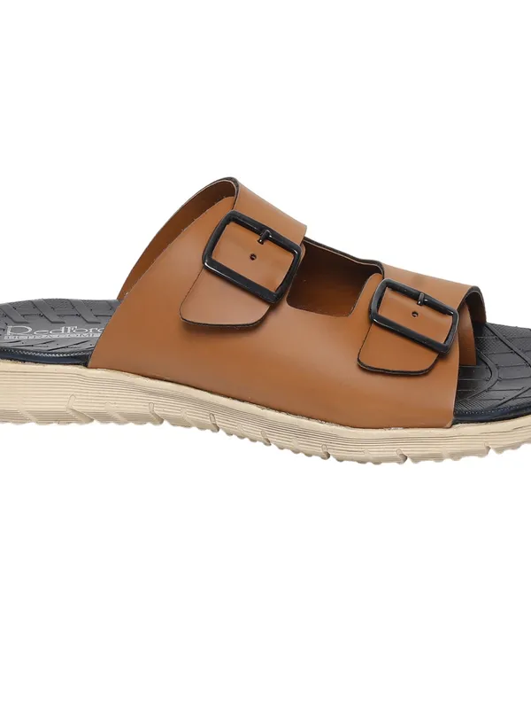 Redford Men Buckle Strap Flip-Flops