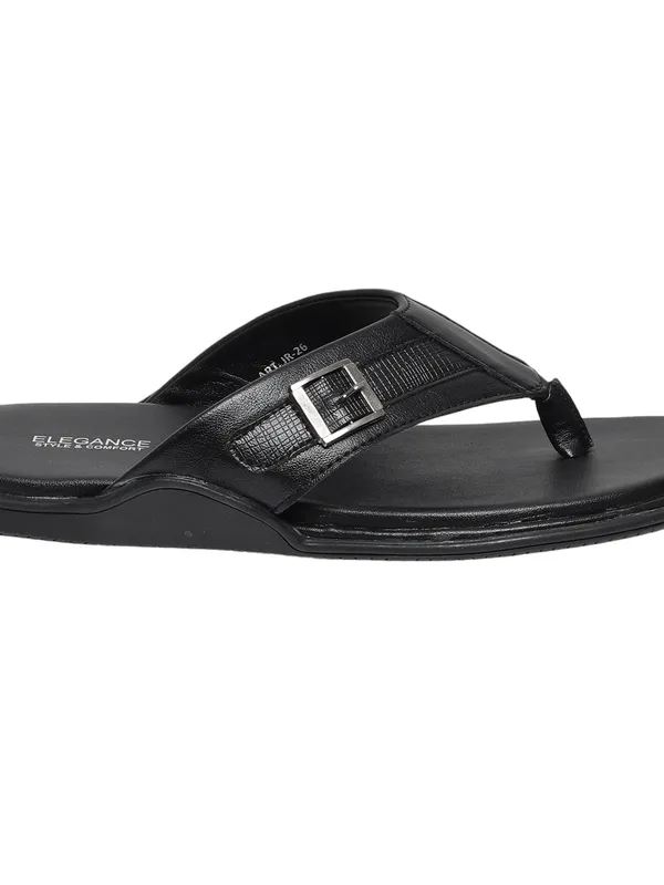 Elegance Men Thong-Strap Sandals