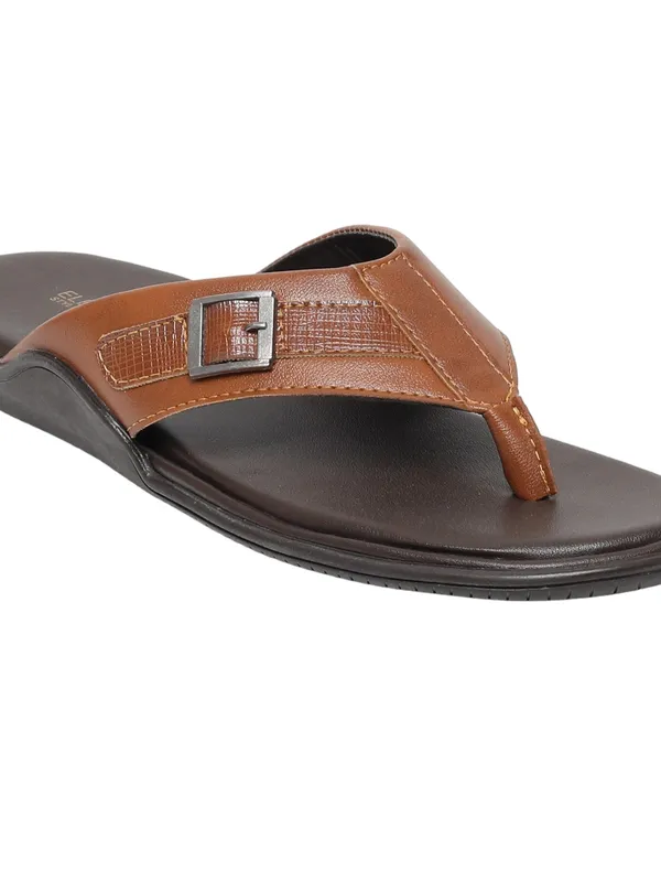 Elegance Men Thong-Strap Sandals