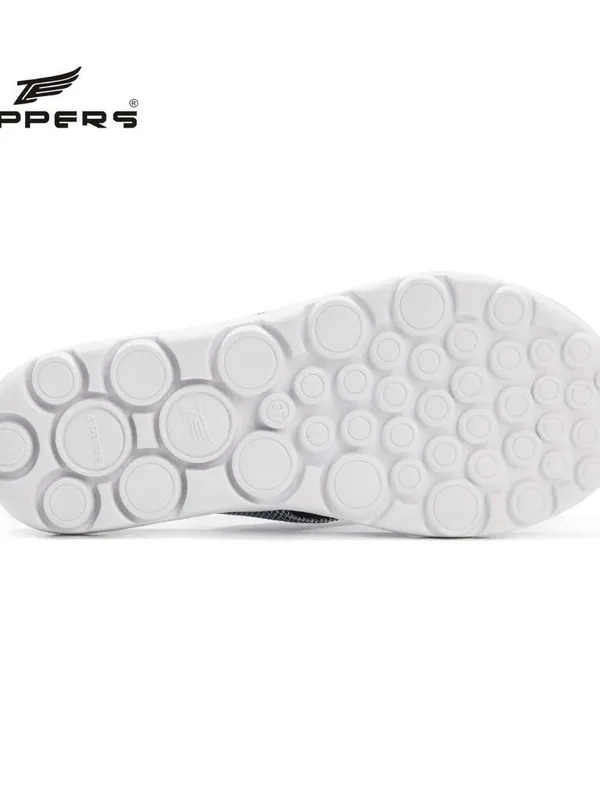 Zippers Women V-Strap Slippers