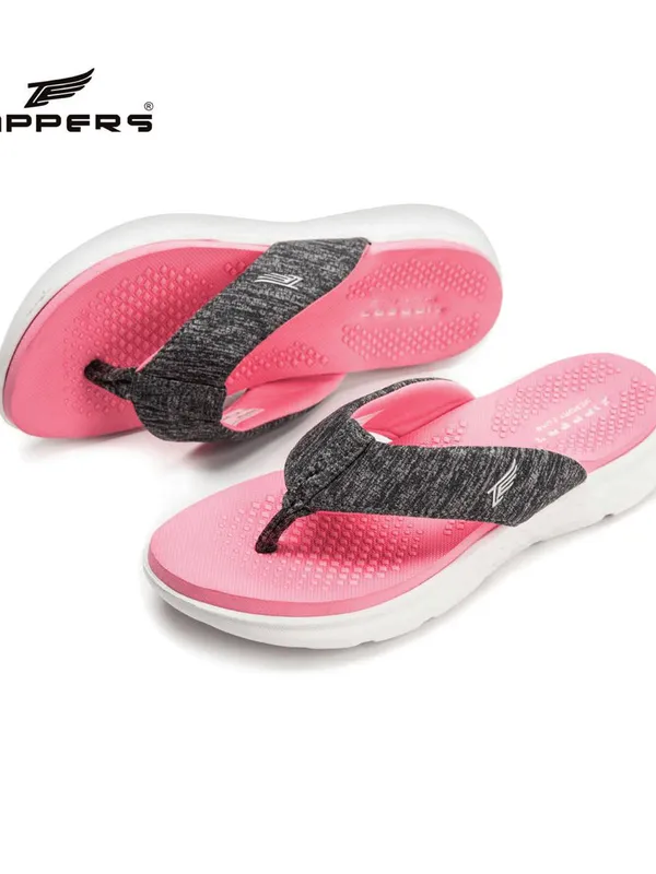 Zippers Women V-Strap Slippers