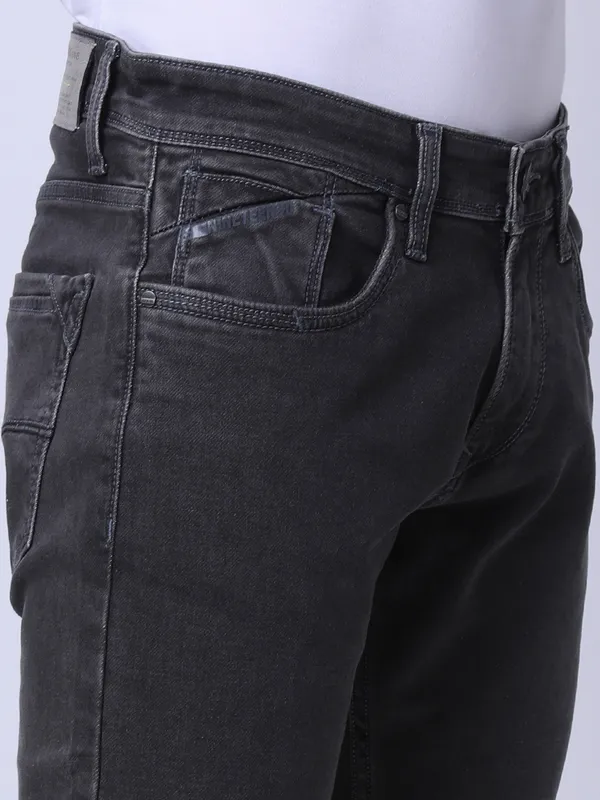 Oxemberg Men Slim Fit Solid Jeans