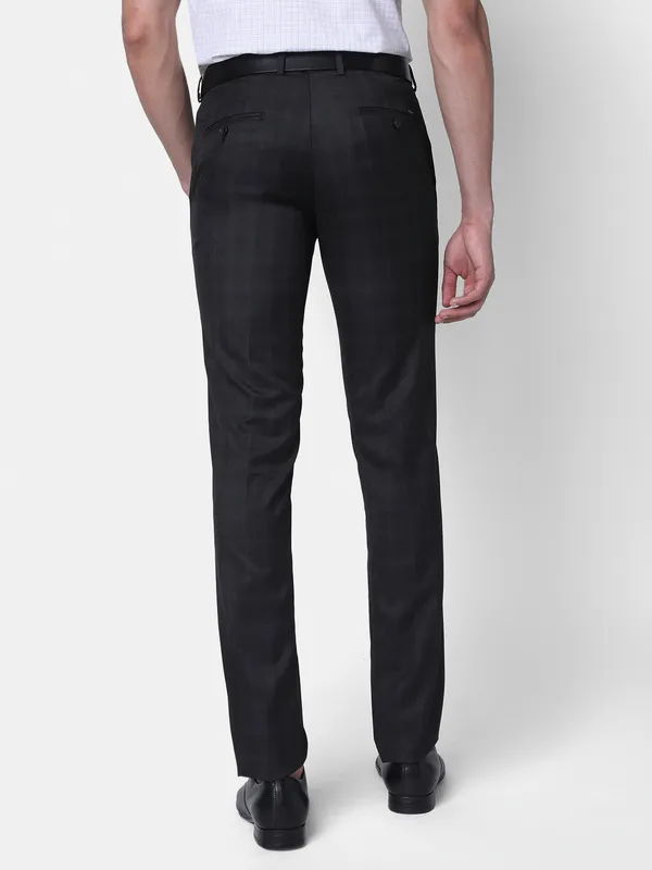 Inspiro Men Slim Fit Checks Trouser