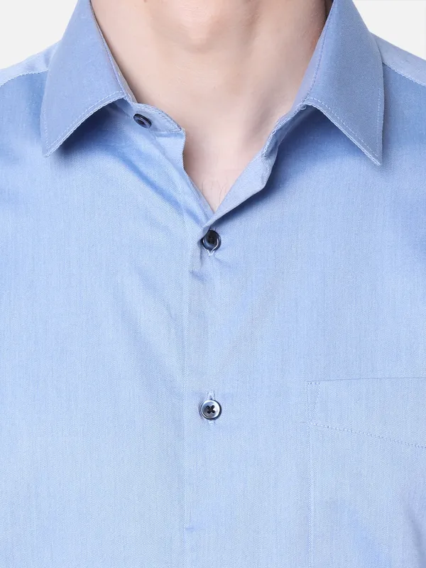 J. Hampstead Men Slim Fit Solid Shirt