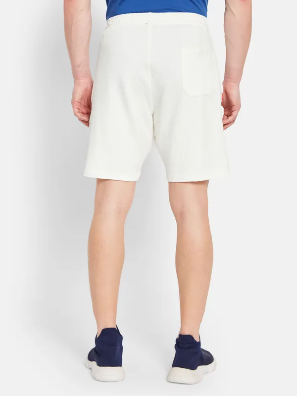 Octave Men Mid-Rise Regular Fit Cotton Sports Shorts