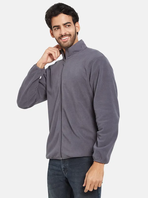 Octave Men Grey Sweatshirt