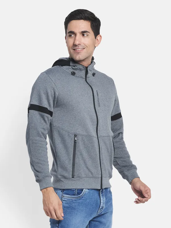 Men Grey Sweatshirt