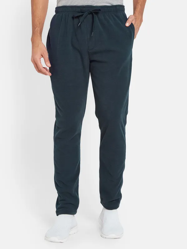 Octave Men Fleece Mid-Rise TrackÃÂ Pants