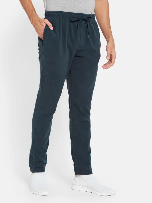 Octave Men Fleece Mid-Rise TrackÃÂ Pants