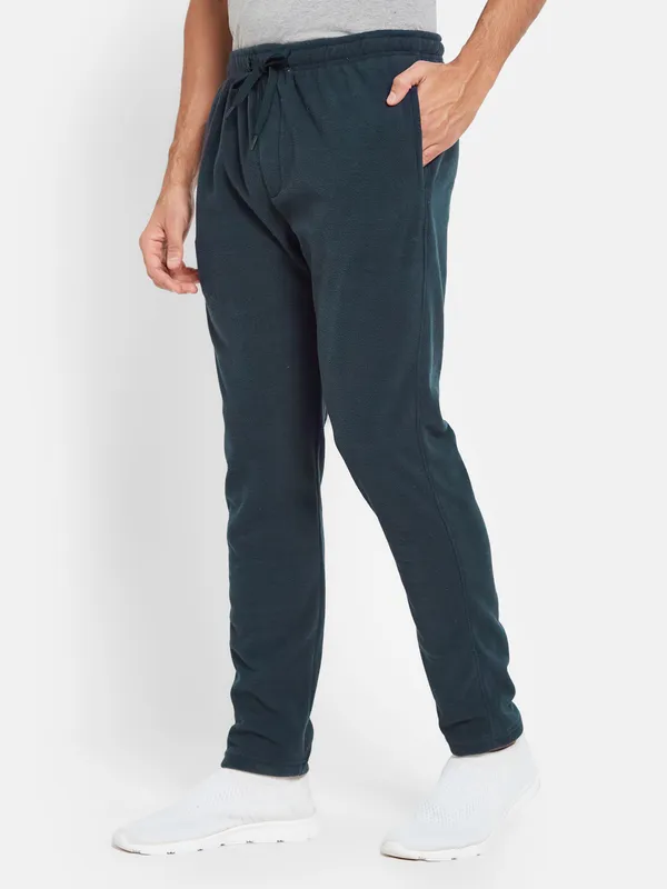 Octave Men Fleece Mid-Rise TrackÃÂ Pants