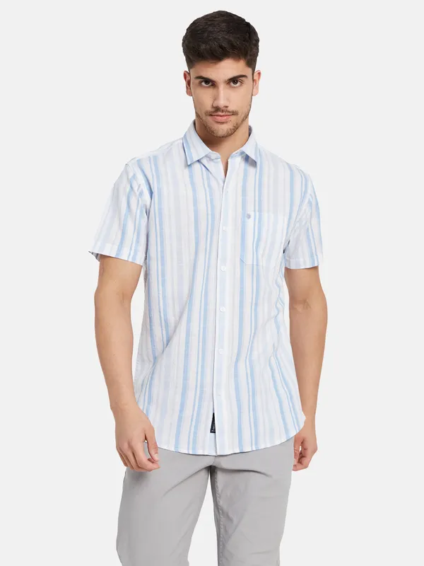 Vertical Stripes Printed Shirt