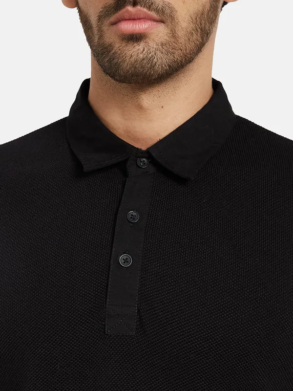 METTLE Men Black Pullover