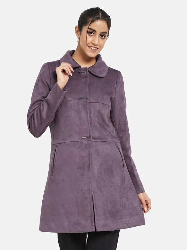 METTLE Women Single-Breasted Overcoat