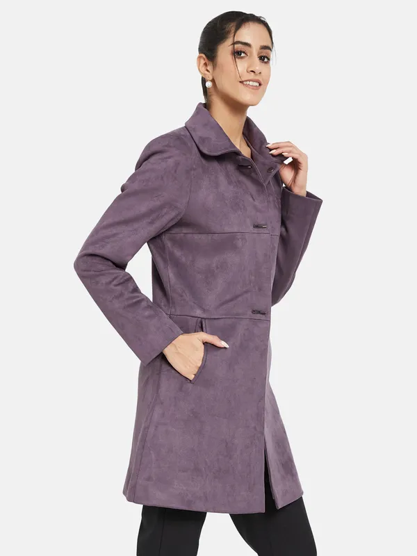 METTLE Women Single-Breasted Overcoat