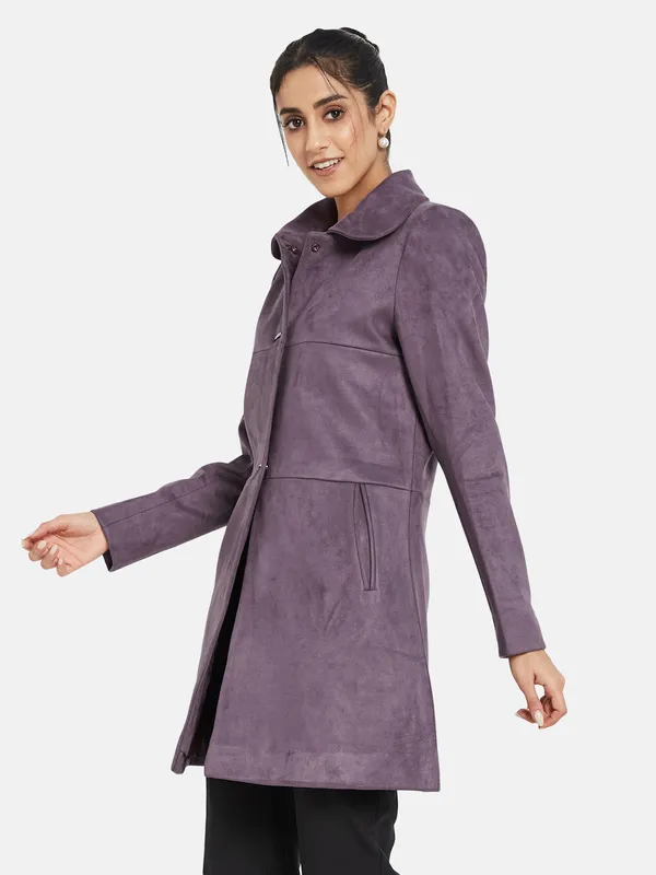 METTLE Women Single-Breasted Overcoat