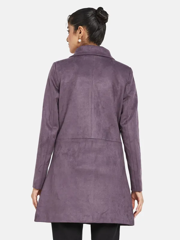 METTLE Women Single-Breasted Overcoat