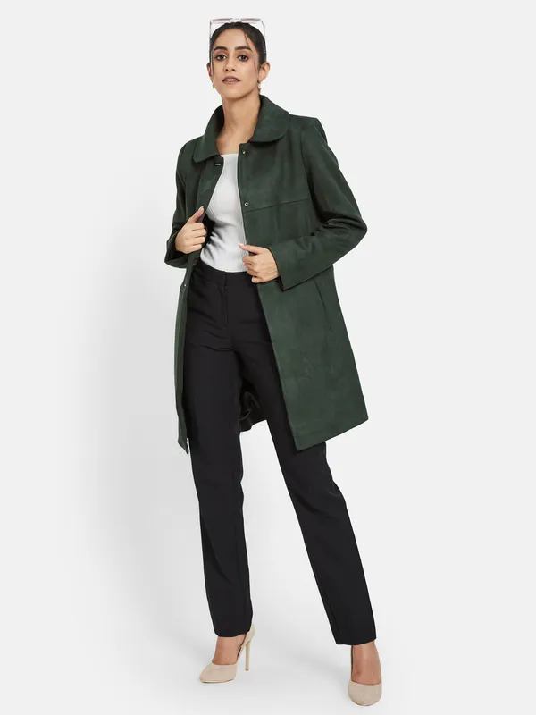 METTLE Women Single-Breasted Overcoat