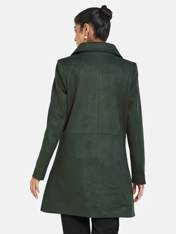 METTLE Women Single-Breasted Overcoat