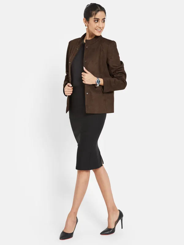 METTLE Women Single-Breasted Overcoat