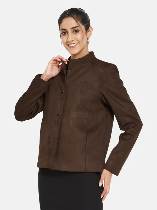 METTLE Women Single-Breasted Overcoat