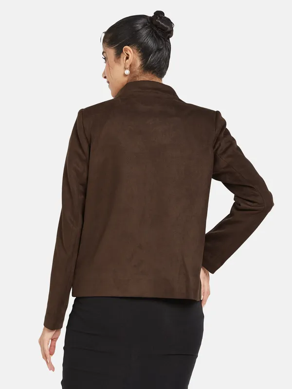 METTLE Women Single-Breasted Overcoat