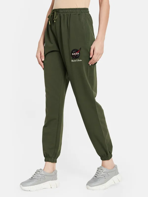 NASA Unites States Badge Joggers