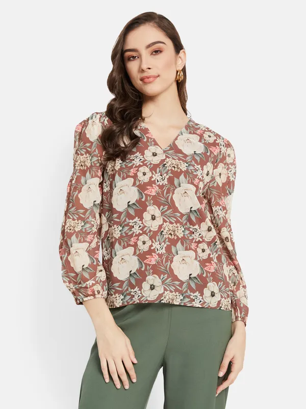 Floral Print Top