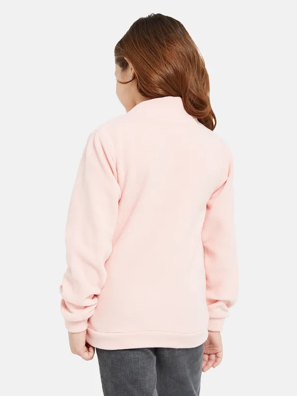 METTLE Girls Pink Sweatshirt