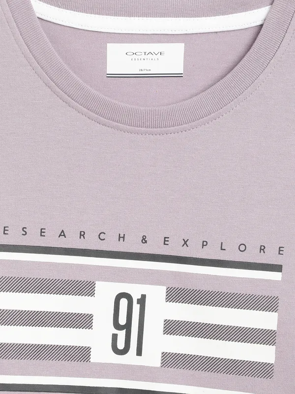 Boys Typography Printed T-shirt