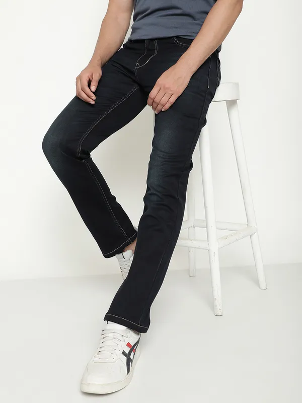 Octave Men Mid-Rise Dark Shade Stretchable Jeans