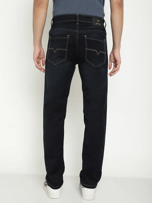 Octave Men Mid-Rise Dark Shade Stretchable Jeans