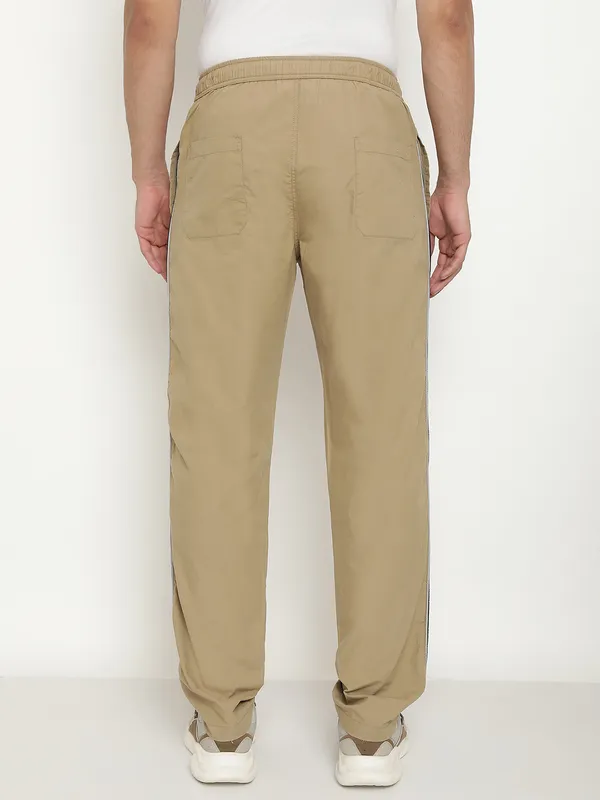 Octave Men Mid-Rise Cotton Track Pants