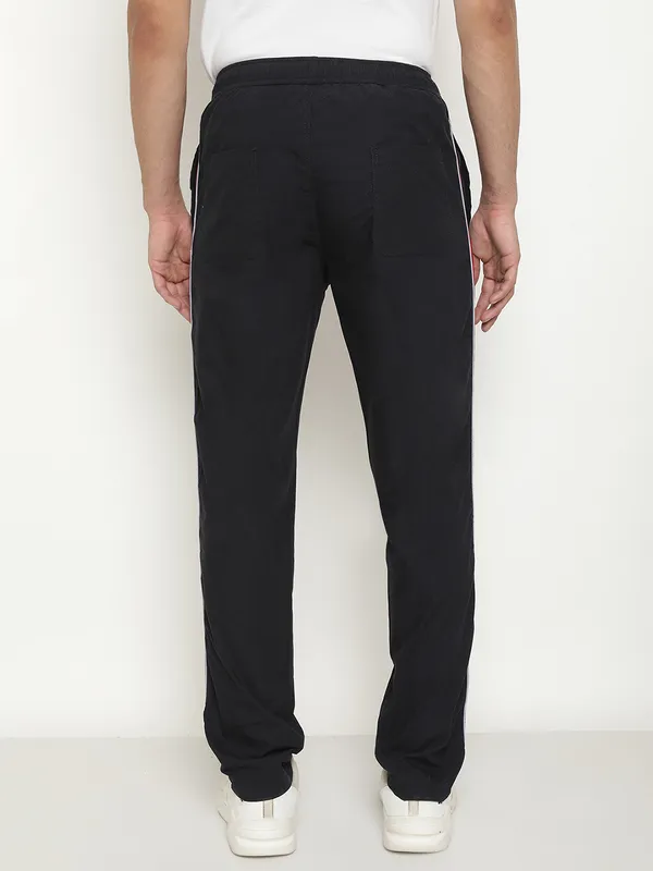 Octave Men Regular Fit Mid-Rise Cotton Track Pants