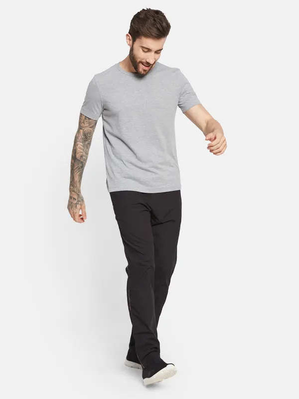 Octave Ss24 Men Cotton Mid Rise Track Pants