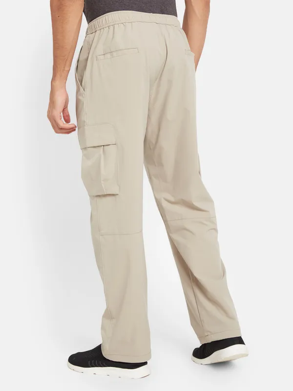 Octave Men Mid-Rise Cotton Track Pants