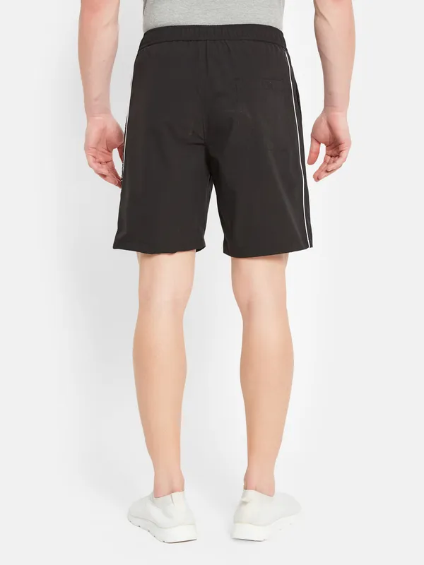 Octave Men Mid Rise Cotton Sports Shorts