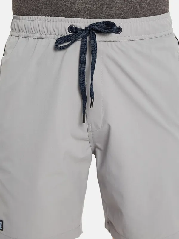 Octave Men Mid-Rise Regular Fit Cotton Sports Shorts