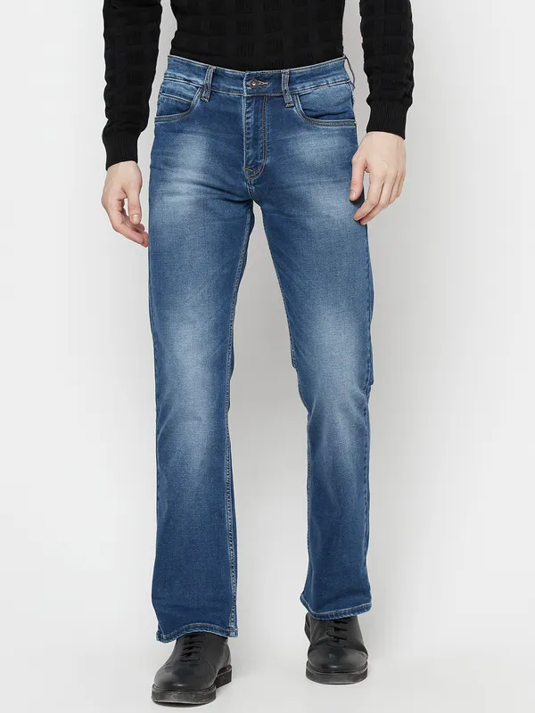 Men Medium Blue Jeans