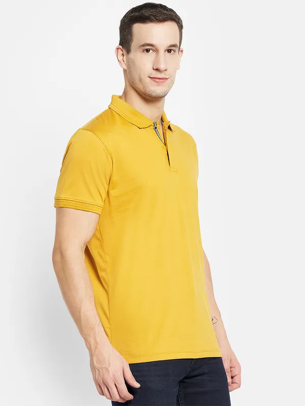 Men DUSTY MUSTARD T-SHIRT