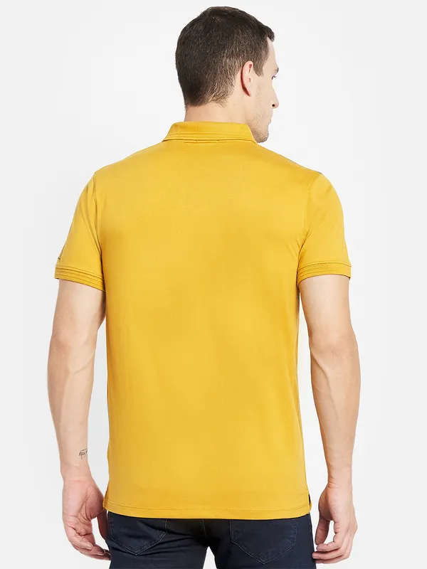 Men DUSTY MUSTARD T-SHIRT