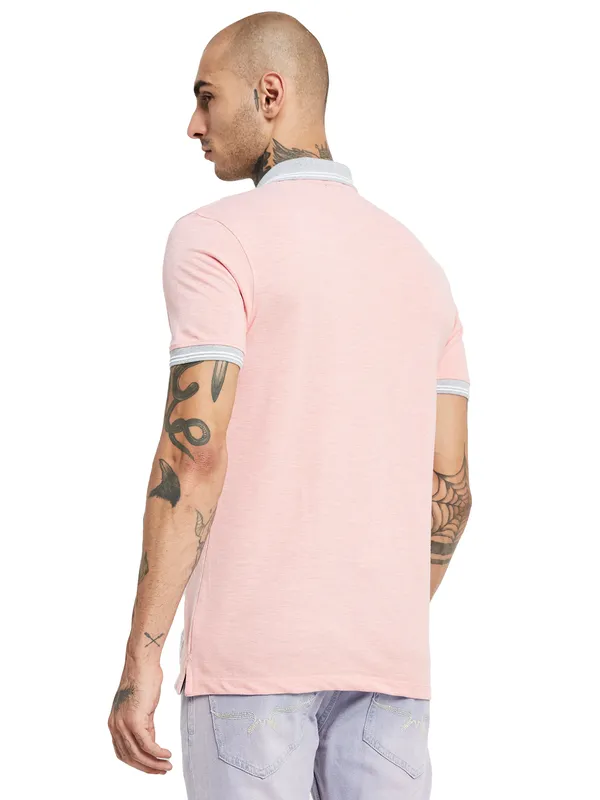 Octave Polo Collar Cotton T-shirt