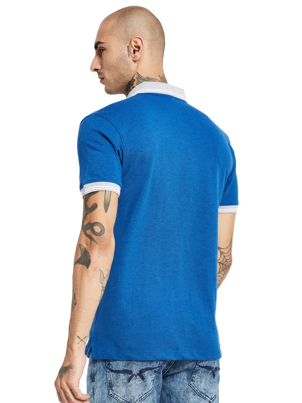 Octave Polo Collar Cotton T-shirt