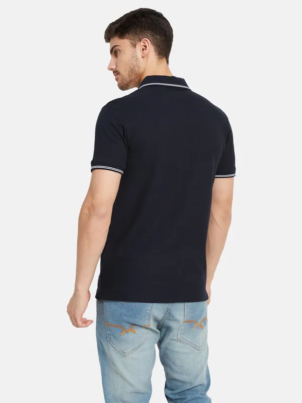 Half Zip Polo T-Shirt