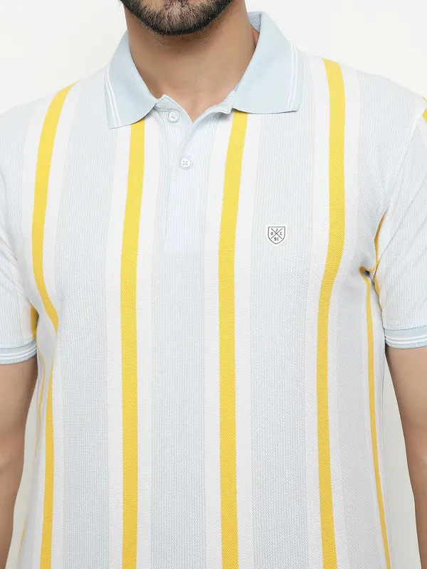 Striped Polo T-shirt