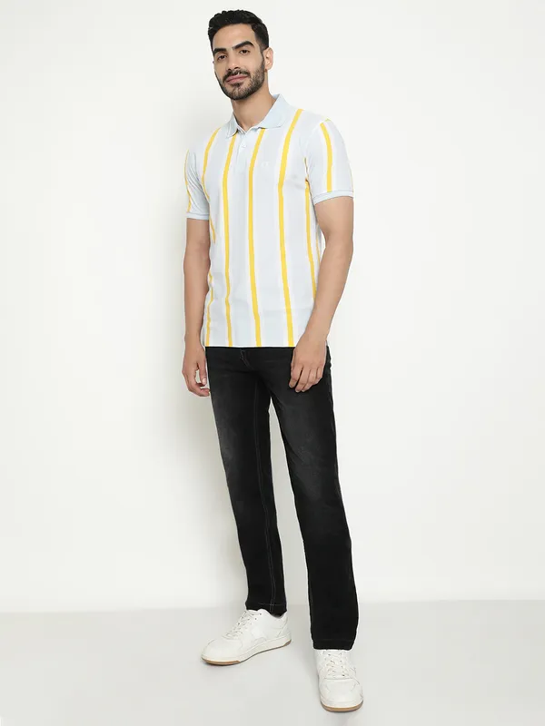 Striped Polo T-shirt